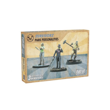 MUH0190018 FALLOUT : WASTELAND WARFARE - SURVIVORS - PARK PERSONALITIES MUH0190018 FALLOUT : WASTELAND WARFARE - SURVIVORS - PARK PERSONALITIES