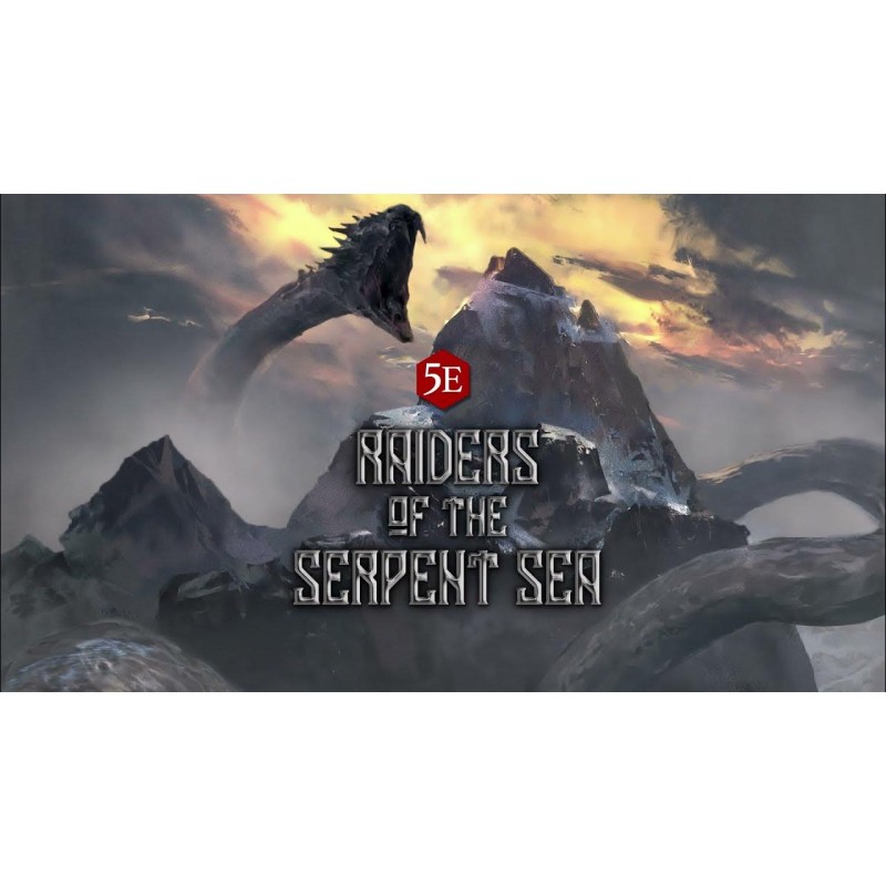 RAIDERS OF THE SERPENT SEA - GM SCREEN AND MAPS (5E) (ENG) - MUH109V004