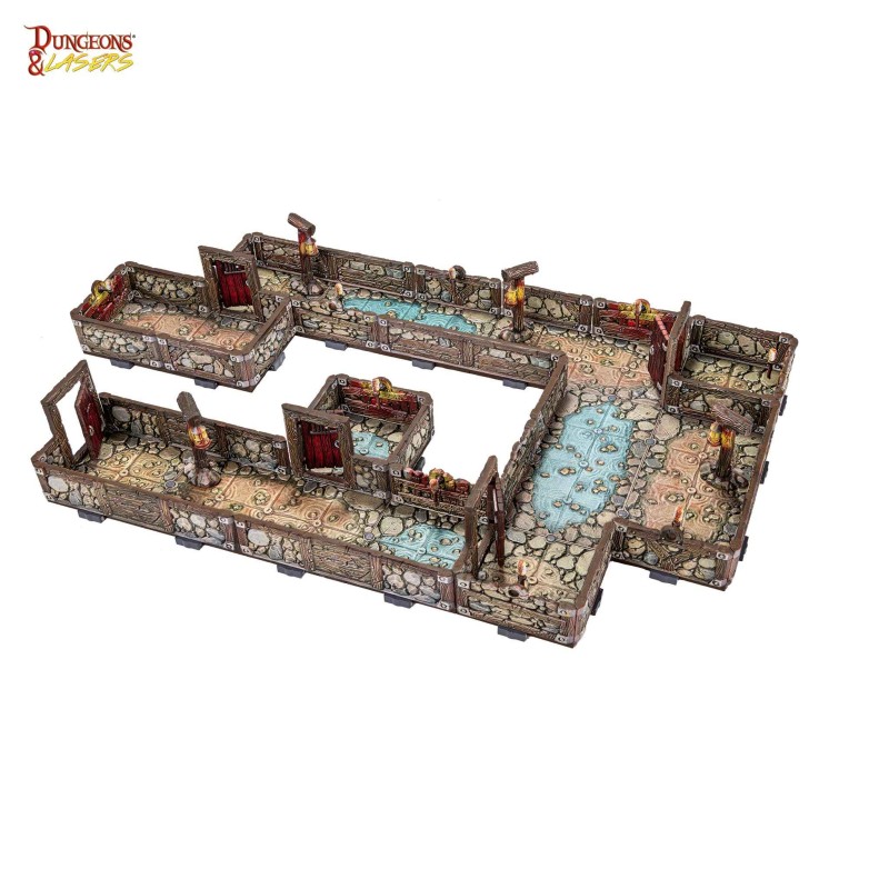 Dungeons & Lasers - Décors - Dwarven Mine Prépeint