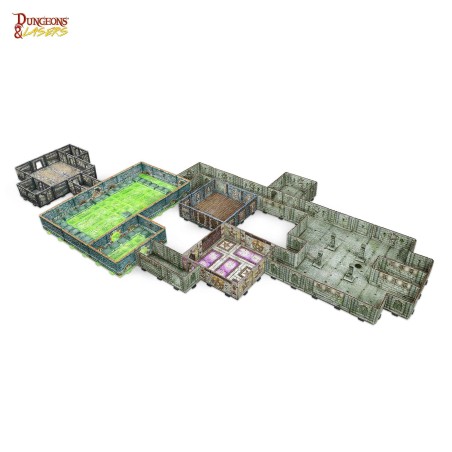 DUNGEONS & LASERS - DÉCORS - UNDERCITY HIDEOUT - DNL0077 DUNGEONS & LASERS - DÉCORS - UNDERCITY HIDEOUT - DNL0077