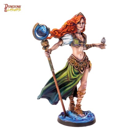 DUNGEONS & LASERS - FIGURINES - Ygrid the giantess -  DNL0072