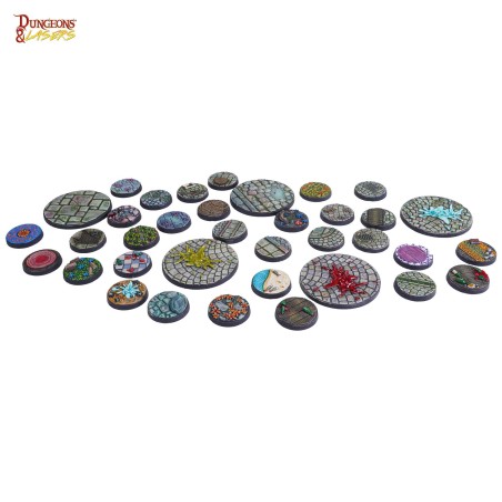 DUNGEONS & LASERS - DÉCORS - Scenic urban bases set - DNL0076 DUNGEONS & LASERS - DÉCORS - Scenic urban bases set - DNL0076