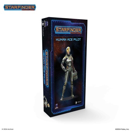 Starfinder - Human Ace Pilot - PSF0039 Starfinder - Human Ace Pilot - PSF0039