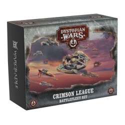 Dystopian Wars -  Crimson league  Battlefleet set - DWA990032