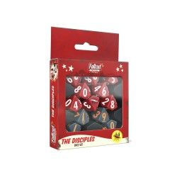 MUH107006 Fallout : Wasteland Warfare - Factions Dice Set - The Disciples