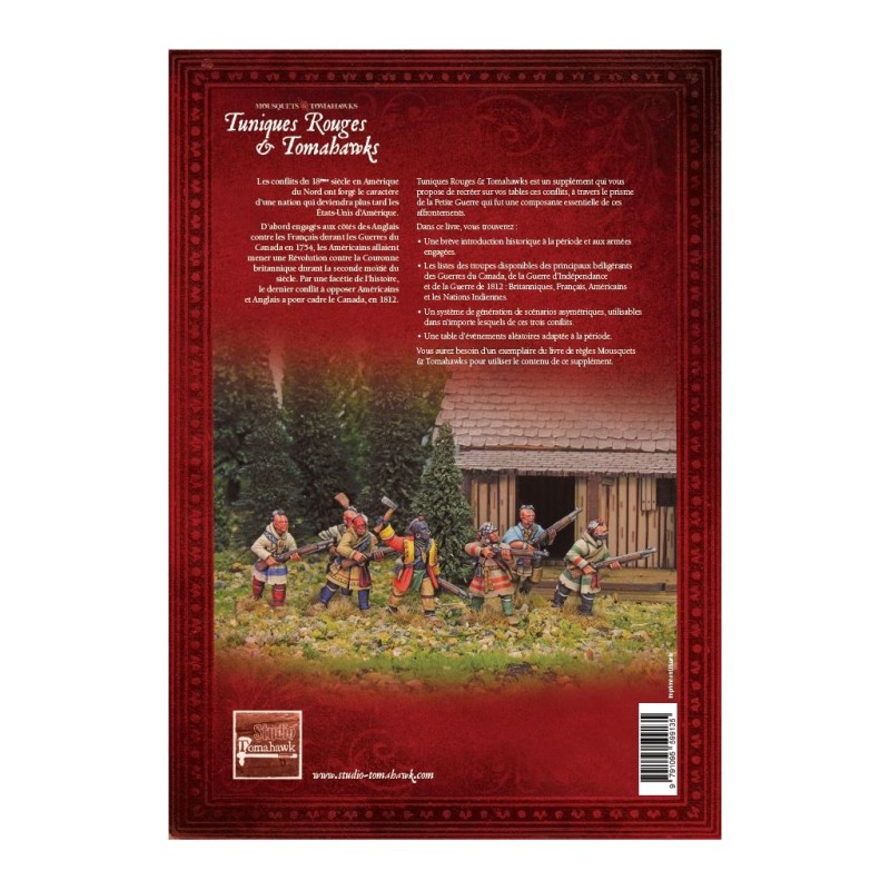 Tunniques Rouges Colomb Mousquets & Tomahawks - Tuniques Rouges & Tomahawks