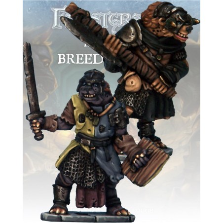 FGV219_Frostgrave - Chevalier et Templier Gnoll FGV219_Frostgrave - Chevalier et Templier Gnoll