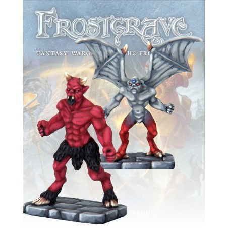 FGV302_Frostgrave - Diablotin & Démon mineur FGV302_Frostgrave - Diablotin & Démon mineur