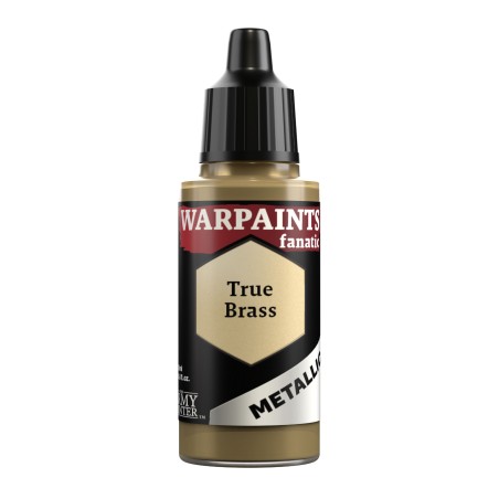 Warpaints Fanatic Metallic: True Brass - WP3186P Warpaints Fanatic Metallic: True Brass - WP3186P