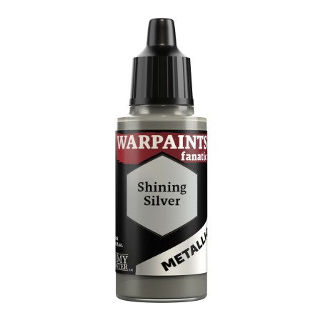 Warpaints Fanatic Metallic: Shining Silver - WP3191P Warpaints Fanatic Metallic: Shining Silver - WP3191P