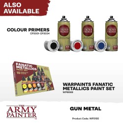 Army Painter - Warpaints Fanatic Metallic - Gun Metal