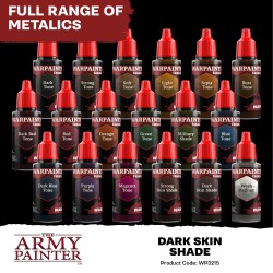 Army Painter - Warpaints Fanatic Wash - Dark Skin Shade