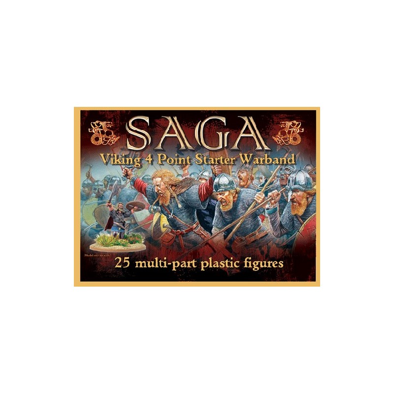Saga - Boîte de bande Viking en plastique GBP07
