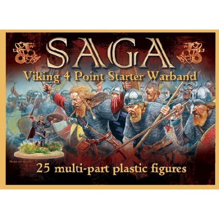 Saga - Boîte de bande Viking en plastique GBP07