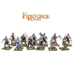 Fireforge - Living Dead Peasants (18 figurines plastique)