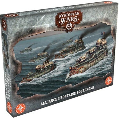DYSTOPIAN WARS - ALLIANCE FRONTLINE SQUADRONS - DWA260003 DYSTOPIAN WARS - ALLIANCE FRONTLINE SQUADRONS - DWA260003