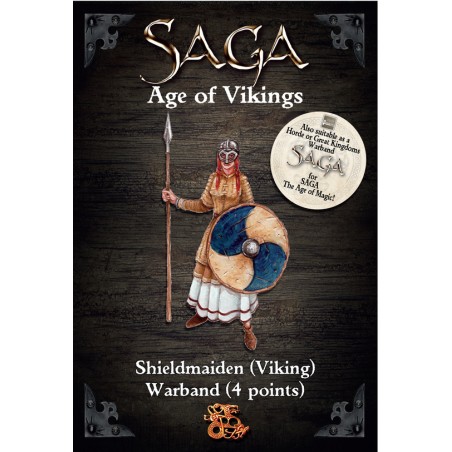 SSB25_Saga - L'Âge des Vikings - Shieldmaiden Warband SSB25_Saga - L'Âge des Vikings - Shieldmaiden Warband