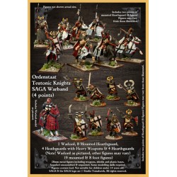 Saga - L'Âge des Croisades - Ordenstaat / Teutonic Knights Warband Starter