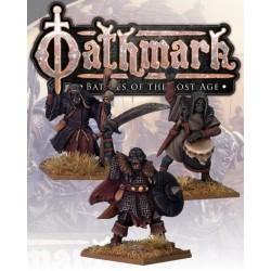 OAK601_Oathmark - Orc King, Wizard & Drummer