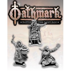 OAK407_Oathmark - Human King, Wizard and Musician II
