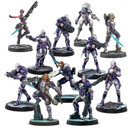 Infinity - ALEPH Steel Phalanx Sectorial Pack Infinity - ALEPH Steel Phalanx Sectorial Pack
