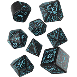 Q Workshop -  Set de dés elfique  20éme Anniversaire  -  STCB05