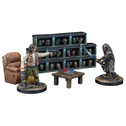 The Walking Dead –  Diorama Exclusive – The Governor’s Trophy Room (ENG) - MGWD132