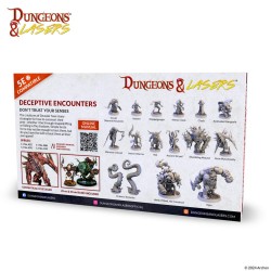 Préco - Dungeons & Lasers - Figurines - Deuslair - Deceptive Encounters