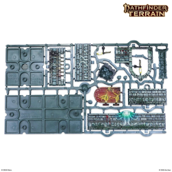 Dungeons & Lasers - Décors - Pathfinder Terrain - Abomination Vaults Prépeint