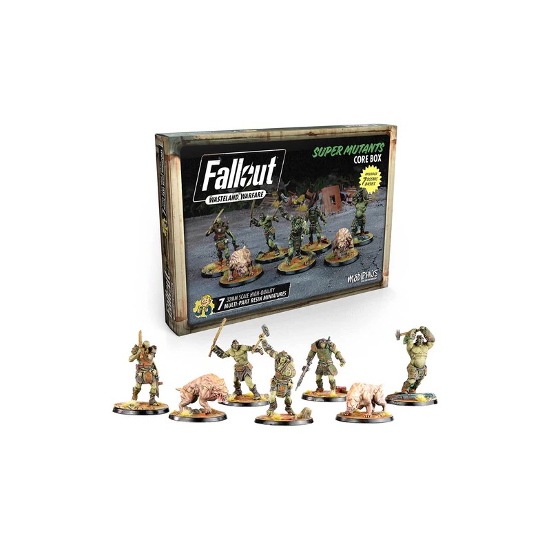 Fallout Wasteland Warfare: Caesar's Legion Core Box - 8 Figure RPG Set For Tabletop Gaming