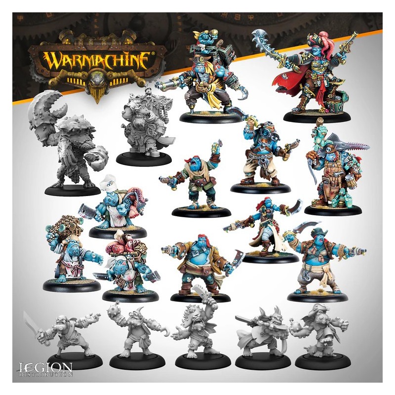 SFIK-SKR121 Warmachine - Southern Kriels Brineblood Marauders Core Expansion