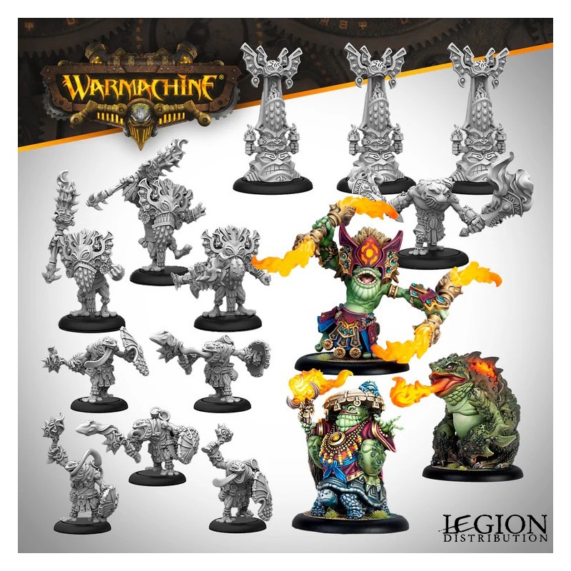 SFIK-SKR142 Warmachine - Southern Kriels Fire Tongue Warriors Cadre