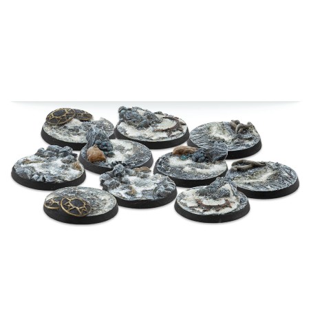 WW20003-0004_Warcrow - 30mm Northern Tribes Scenery Bases, Alpha Series WW20003-0004_Warcrow - 30mm Northern Tribes Scenery Bases, Alpha Series