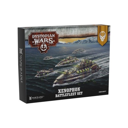 DWA100017_Dystopian wars - Xenophon Battlefleet Set DWA100017_Dystopian wars - Xenophon Battlefleet Set