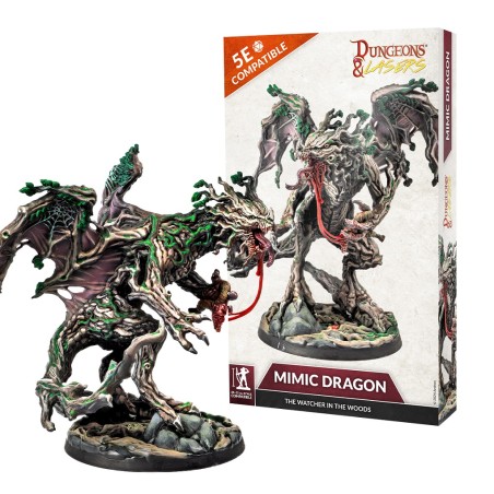 DNL0090 Dungeons & Lasers - Figurines - Mimic Dragon DNL0090 Dungeons & Lasers - Figurines - Mimic Dragon