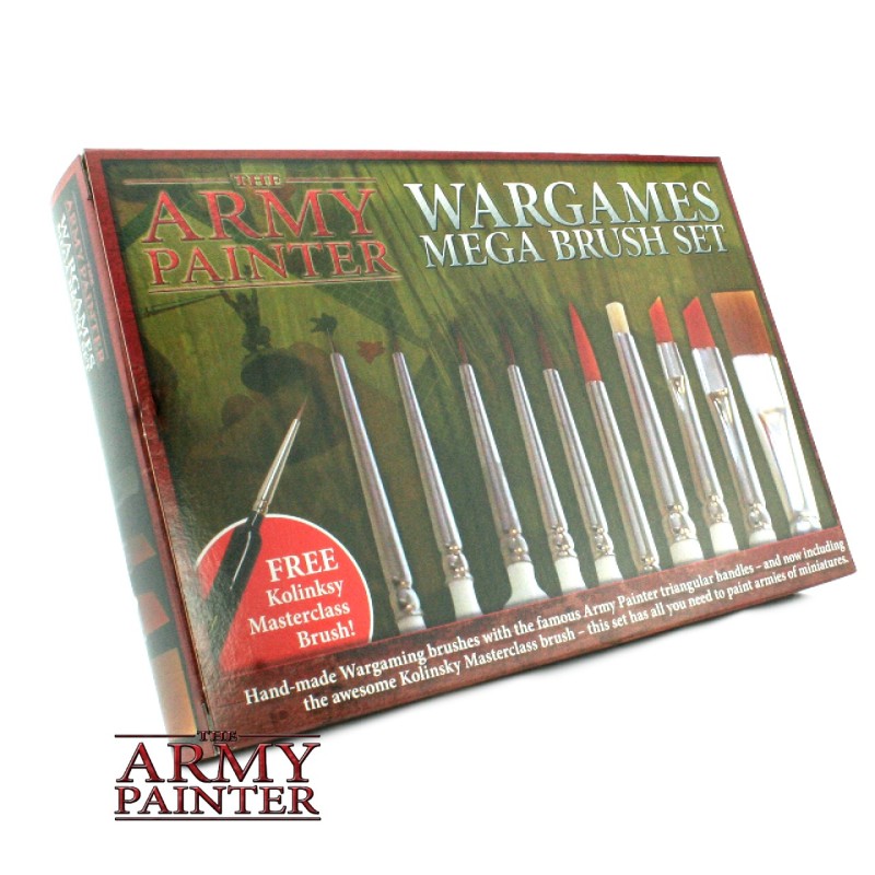 ST5113 - Army Painter - Pinceaux - Mega Brush Set