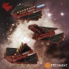 Dropfleet Commander - Bioficers Light Ships