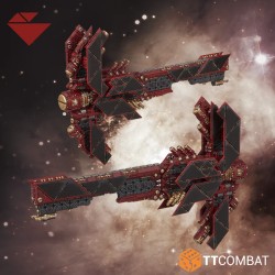Dropfleet Commander - Bioficers Battlecruisers