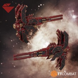 Dropfleet Commander - Bioficers Battlecruisers