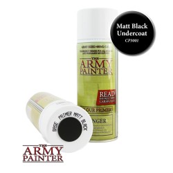 Army Painter - Bombes - Base Primer - Matt Black - CP3001
