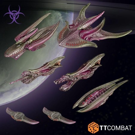 Dropfleet Commander - Scourge Light Ships TTDFX-SCG-021 Dropfleet Commander - Scourge Light Ships TTDFX-SCG-021