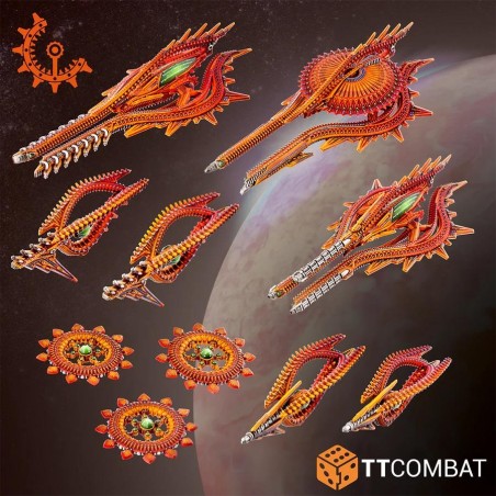 Dropfleet Commander - Shaltari Core Ships TTDFX-SHL-020 Dropfleet Commander - Shaltari Core Ships TTDFX-SHL-020