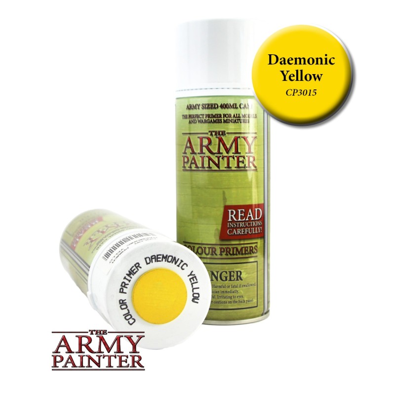CP3015 - Army Painter - Bombes - Colour Primer - Daemonic Yellow