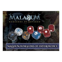 Maladum - Dungeons of Enveron Set de dés