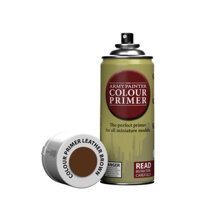 Army Painter - Bombes - Colour Primer - Leather brown - CP3004 Army Painter - Bombes - Colour Primer - Leather brown - CP3004