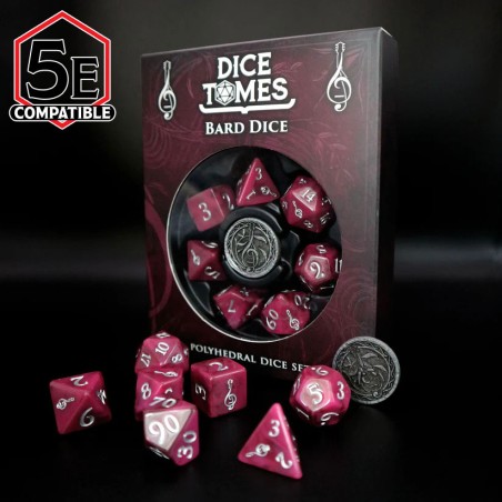 AGPS007_Artefact Games - Set de dés D&D - Barde AGPS007_Artefact Games - Set de dés D&D - Barde
