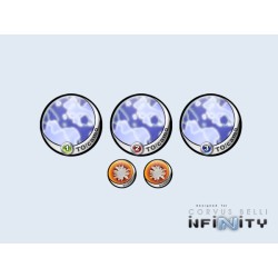 Infinity Tokens TO-Camo Blue 40mm (5)