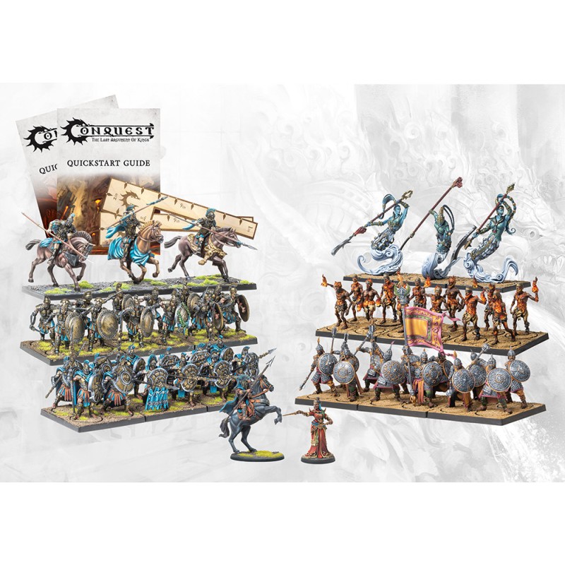 Conquest - Two player Starter Set - Sorcerer Kings vs City States  PBW1057