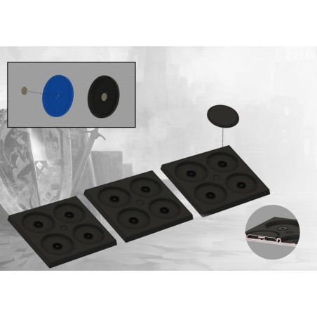 Conquest - MAGNETIC Bases and Carriers - Infantry - LOWER PRICING PBW8052