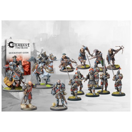 Conquest - Hundred Kingdoms - First Blood Warband 2024 Edition PBW6082 Conquest - Hundred Kingdoms - First Blood Warband 2024 Edition PBW6082